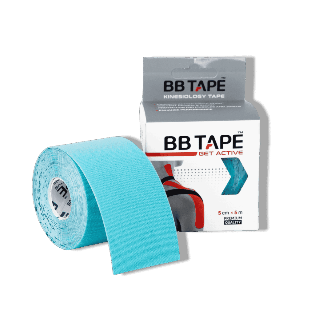 BB Tape Standard Tiffany - Kinesiologie Tape für Muskeln, Gelenke, Schmerzreduktion und sportliche Unterstützung